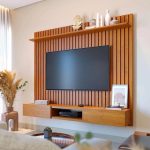 Painel para TV até 70 Polegadas Loft 2 pt Nature
