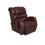 Poltrona Cadeira Reclinável Imperial Para Idoso Motorizada Courissimo Com Massageador Gravidade Zero Marrom - Imagem 2