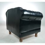 Poltrona Chesterfield Duque – Corano Preto / Sala – Recepção – Barbearia - Imagem 3