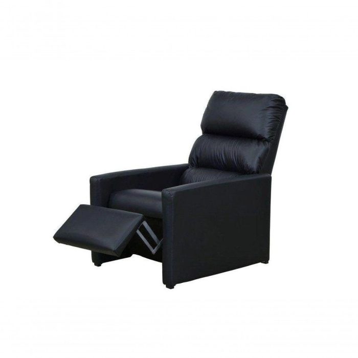 Poltrona Do Papai Reclinável Turin – Preto Corino - Imagem 1