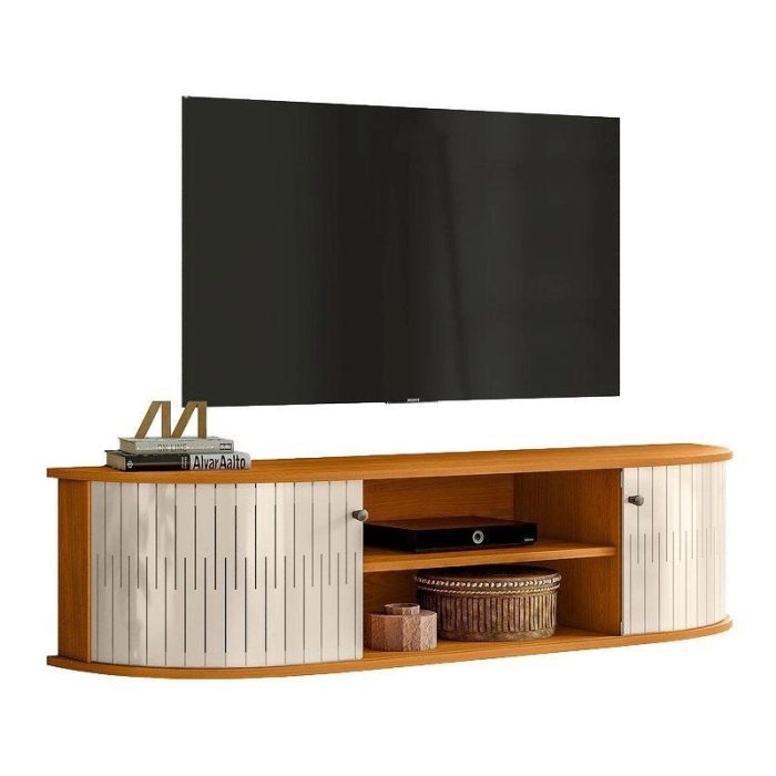 Rack Bancada Suspensa Modena Cinamomo Off White – Madetec - Imagem 1