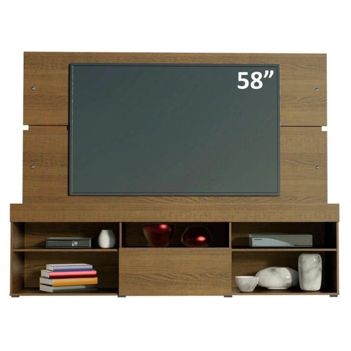 Rack com Painel Sobreposto para TV até 65 Everest Madesa - Imagem 3