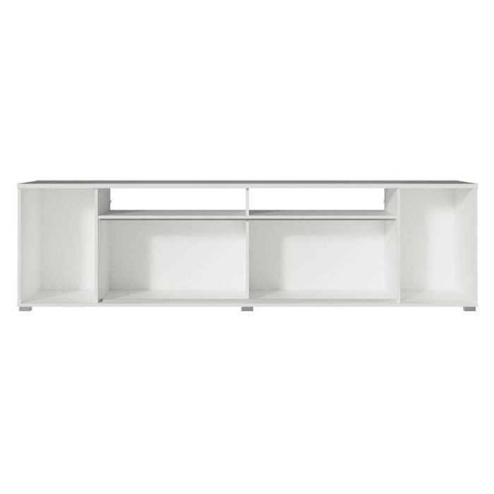 Rack para TV até 65 Polegadas Madesa Cancun – BrancoRustic - Imagem 4