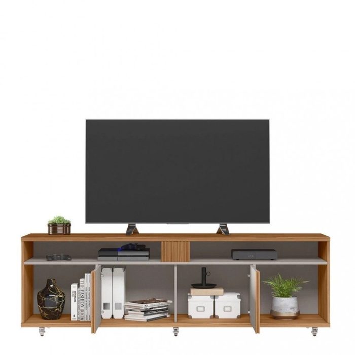 Rack para TV até 70 Polegadas 2 Portas nt 1290 Notável Móveis - Imagem 3