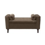 Recamier Bau Rico 140x Suede Cappuccino – Majú Decor