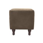 Recamier Bau Rico 140x Suede Cappuccino – Majú Decor - Imagem 3