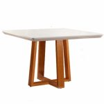 Sala de Jantar Moderna com 4 Cadeiras 1,20×0,90m – Hera Royal – Requinte Salas - Imagem 2