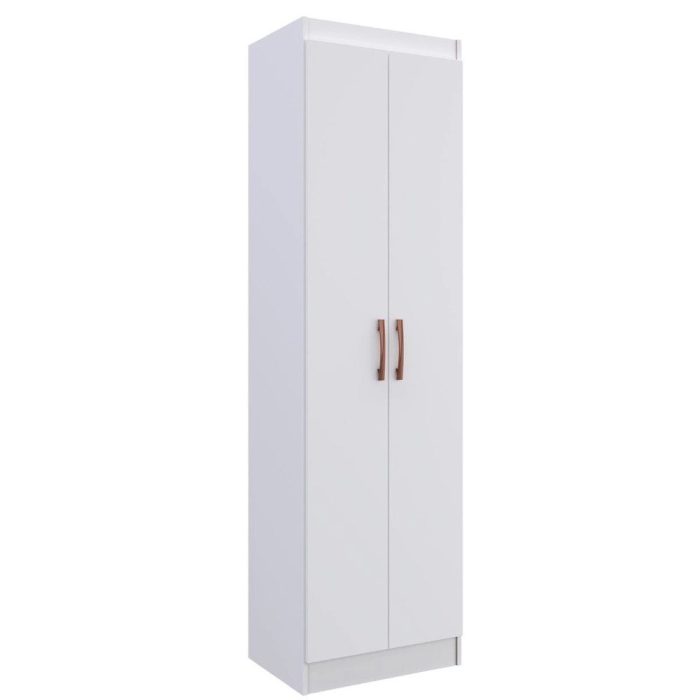Sapateira Multiuso 2 Portas 4 Prateleiras Branco Ibiza Off White Doripel - Imagem 1
