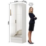 Sapateira Tokio 2 Portas Premium Com Espelho Carioca Móveis - Imagem 4