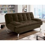 Sofá-Cama 3 Lugares Casal Premium ii Suede Café - Imagem 7