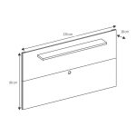 Painel para TV até 60 Polegadas Safira Cinza - Imagem 3
