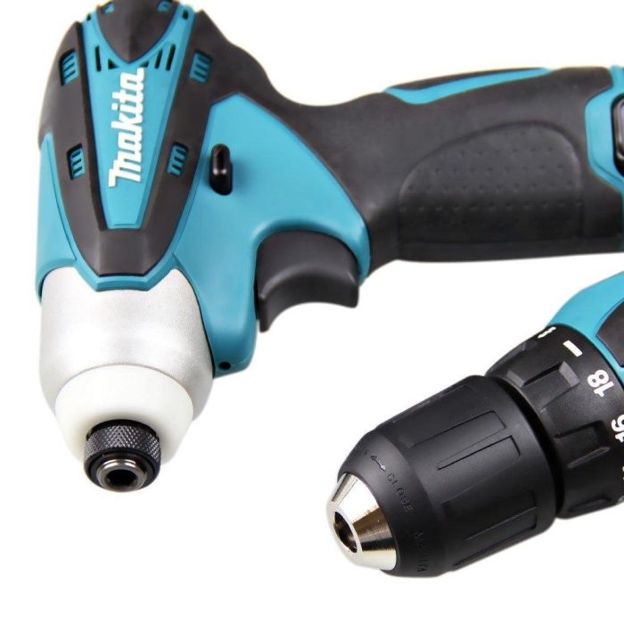 Combo de Parafusadeira Impacto e Furadeira Parafusadeira 12V Li-ion Bivolt com Maleta – MAKITA-LCT204 - Imagem 3
